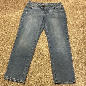 Sonoma 14R curvy straight jeans